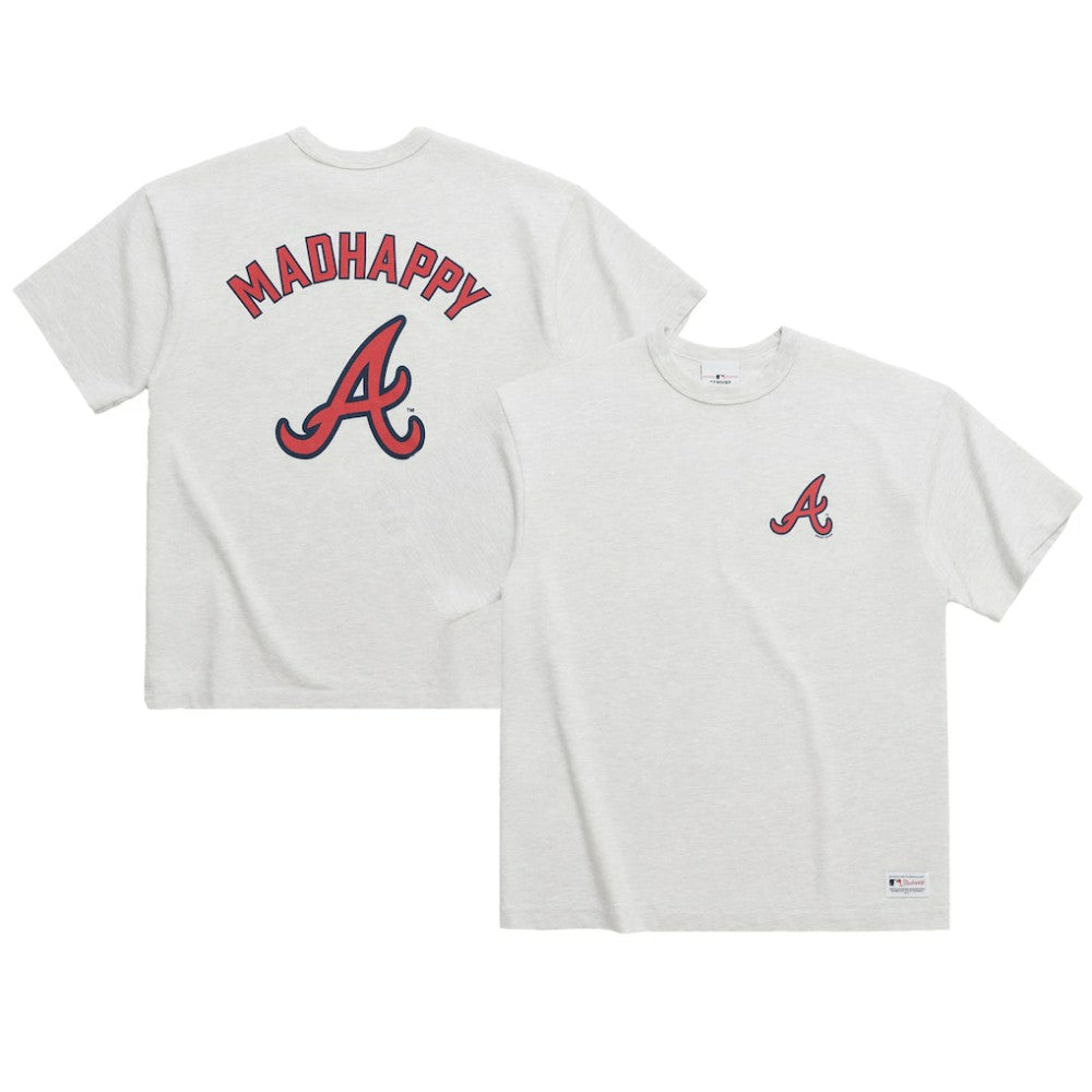 Atlanta Braves Madhappy x MLB Unisex Heavyweight T-Shirt - MLB T-shirts