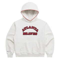 Atlanta Braves Madhappy x MLB Unisex Heavyweight Fleece Pullover Hoodie - MLB Hoodies