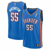 Blue Isaiah Hartenstein Oklahoma City Thunder 2025 NBA Finals Champions Fast Break Replica Player Jersey | NBA