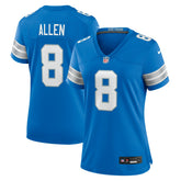 Detroit Lions Kyle Allen Women's Team Game Jersey | NFL Discount