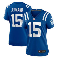 Indianapolis Colts Riley Leonard Women's Team Game Jersey | NFL Hot