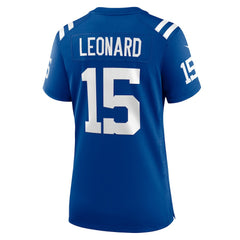 Indianapolis Colts Riley Leonard Women's Team Game Jersey | NFL Hot