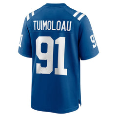 Indianapolis Colts JT Tuimoloau Team Game Jersey | NFL Outlet