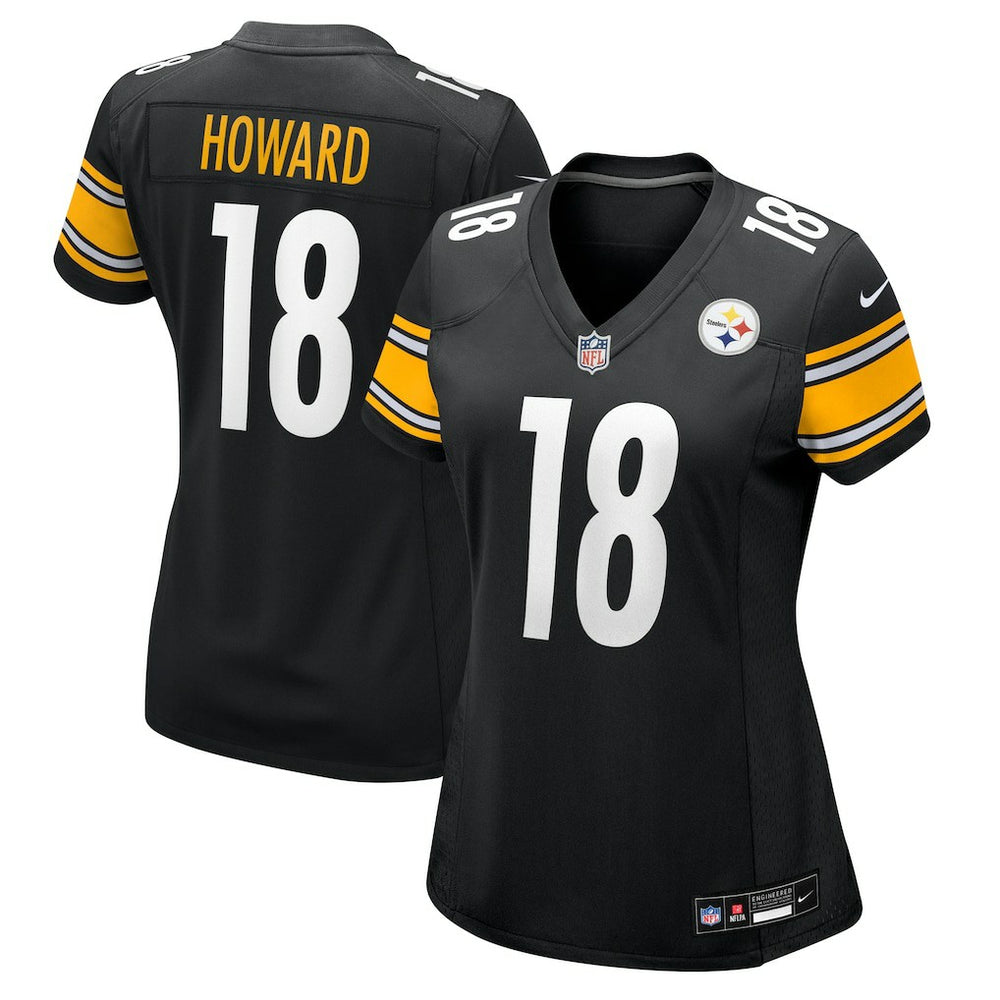 Pittsburgh Steelers Will Howard Women's Team Game Jersey | NFL Hot