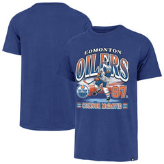 Connor McDavid Edmonton Oilers '47 Franklin Player Name & Number T-Shirt - NHL T-shirts