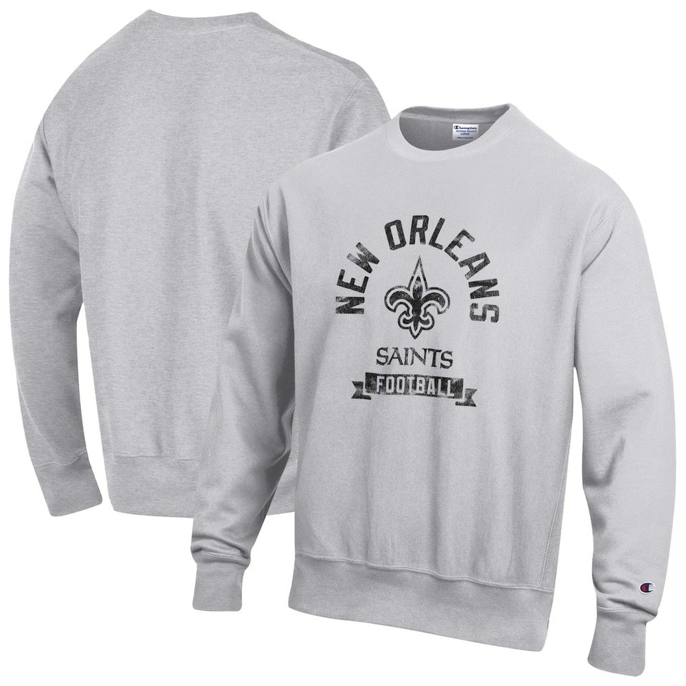 New Orleans Saints Reverse Weave Fleece Pullover Sweatshirt | NFL Online