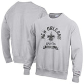 New Orleans Saints Reverse Weave Fleece Pullover Sweatshirt | NFL Online