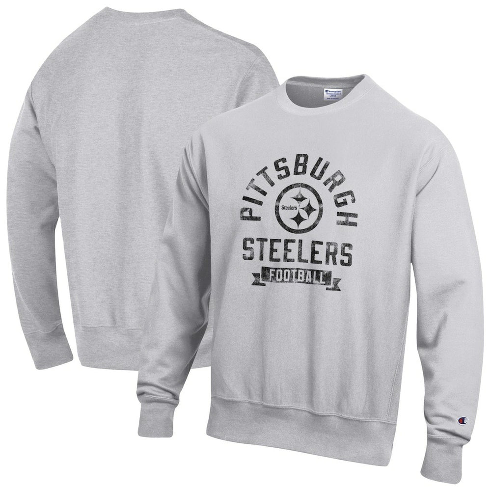 Pittsburgh Steelers Reverse Weave Fleece Pullover Sweatshirt | NFL Outlet