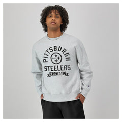 Pittsburgh Steelers Reverse Weave Fleece Pullover Sweatshirt | NFL Outlet
