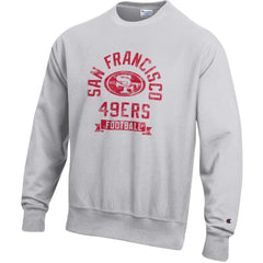 San Francisco 49ers Reverse Weave Fleece Pullover Sweatshirt | NFL Outlet