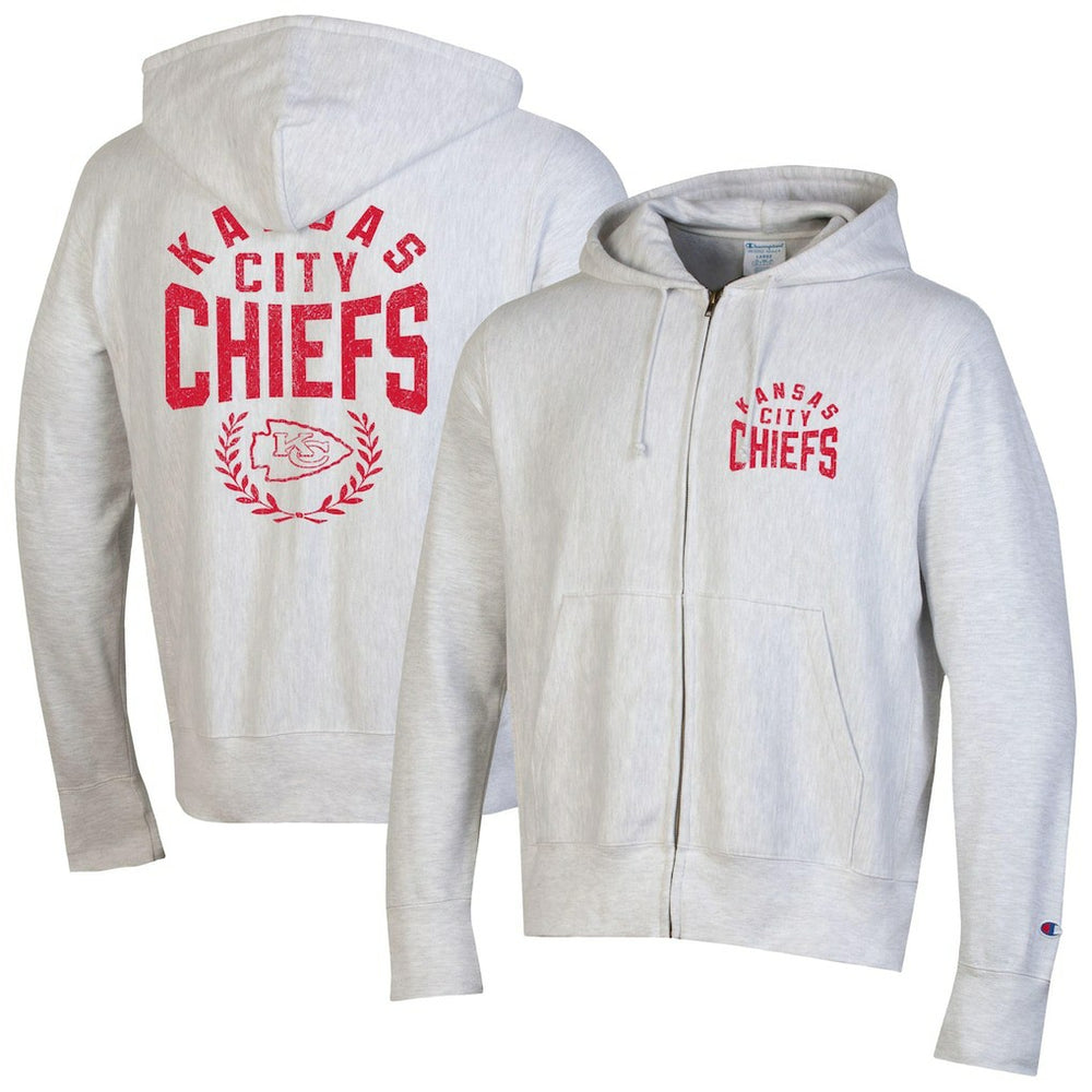 Kansas City Chiefs Reverse Weave Full-Zip Hoodie | NFL Outlet