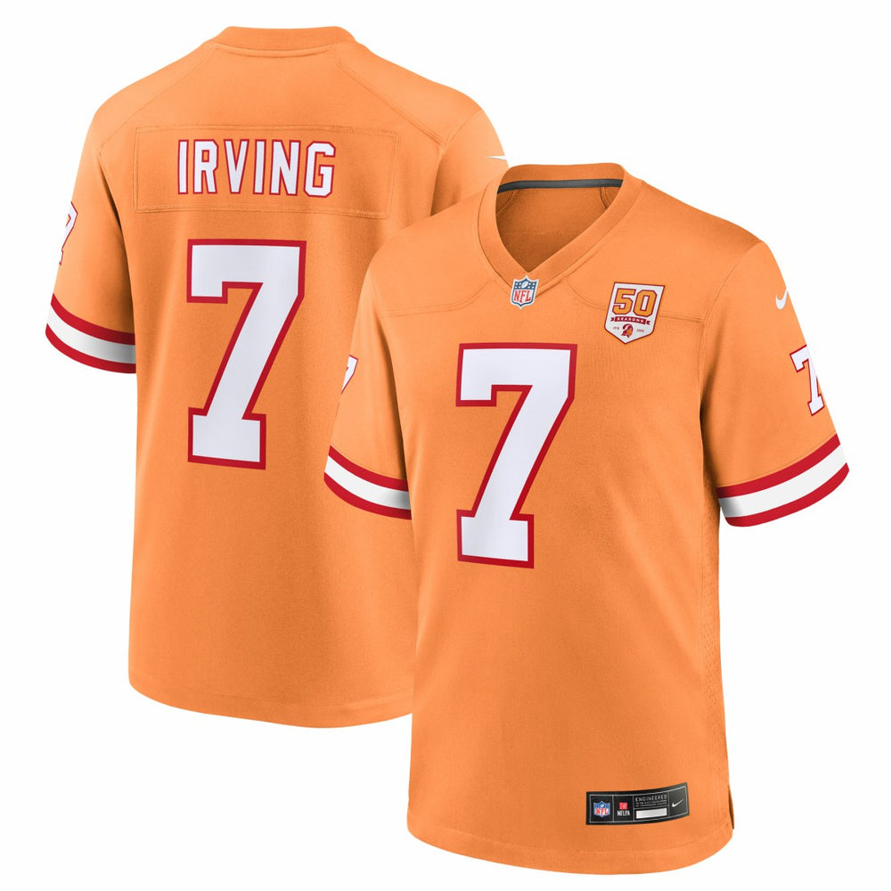 Tampa Bay Buccaneers Bucky Irving 50th Season Game Jersey | NFL On sale