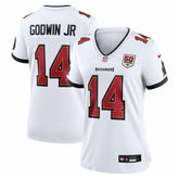 Tampa Bay Buccaneers Chris Godwin Jr. Women's 50th Season White Game Jersey | NFL Online