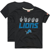 Detroit Lions Homage Youth Love Sign x ASL 2.0 Tri-Blend T-Shirt | NFL US