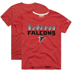 Atlanta Falcons Homage Youth Love Sign x ASL 2.0 Tri-Blend T-Shirt | NFL Near me