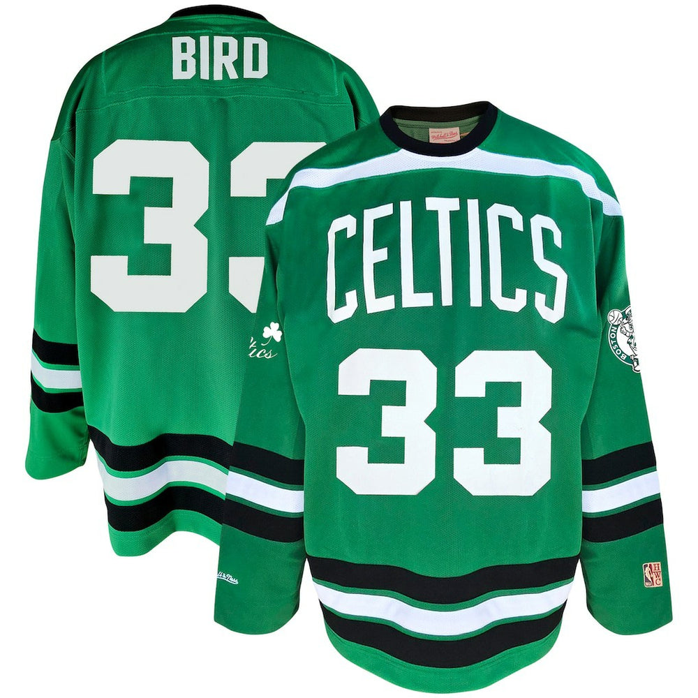 Kelly Green Larry Bird Boston Celtics Big & Tall NBA Hockey Jersey | NBA
