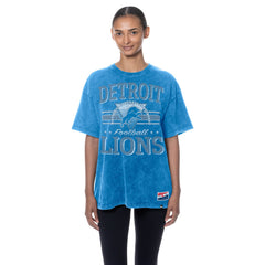 Detroit Lions Women's Throwback Oversized T-Shirt | NFL Outlet