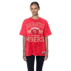 San Francisco 49ers Women's Throwback Oversized T-Shirt | NFL On sale