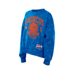 Denver Broncos Women's Throwback Oversized Boxy Sweatshirt | NFL US