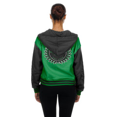 Philadelphia Eagles Women's Throwback Full-Snap Hooded Jacket | NFL Online