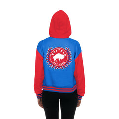 Buffalo Bills Women's Throwback Full-Snap Hooded Jacket | NFL Discount
