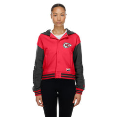 Kansas City Chiefs Women's Throwback Full-Snap Hooded Jacket | NFL US