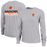 Cleveland Browns Women's Core Long-Sleeve T-Shirt | NFL US