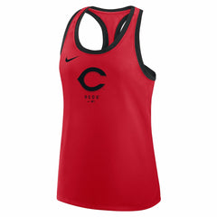 Cincinnati Reds Nike Women's Tri-Blend Dri-FIT Racerback Tank Top - MLB Tanks