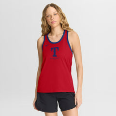 Texas Rangers Nike Women's Tri-Blend Dri-FIT Racerback Tank Top - MLB Tanks