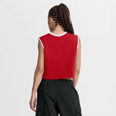 Philadelphia Phillies Nike Women's Primetime Loose Dri-FIT Cropped Tank Top - MLB Tanks