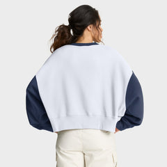 Boston Red Sox Nike Women's Oversized High Hip Fleece Sweatshirt - MLB Sweatshirts