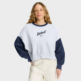 Detroit Tigers Nike Women's Oversized High Hip Fleece Sweatshirt - MLB Sweatshirts