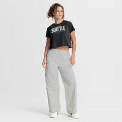 Seattle Mariners Nike Women's Mod Cropped T-Shirt - MLB T-shirts