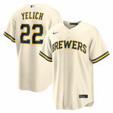 Christian Yelich Milwaukee Brewers Nike Home Replica Jersey - MLB Jerseys