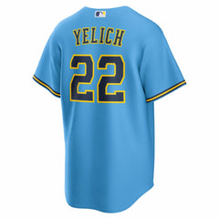 Christian Yelich Milwaukee Brewers Nike Road Replica Jersey - MLB Jerseys