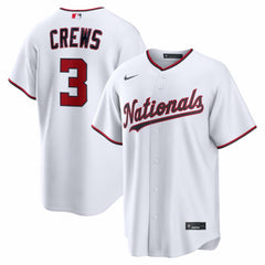 Dylan Crews Washington Nationals Nike Home Replica Jersey - MLB Jerseys
