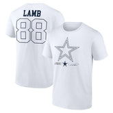 Dallas Cowboys CeeDee Lamb Tonal Name & Number T-Shirt | NFL Near me