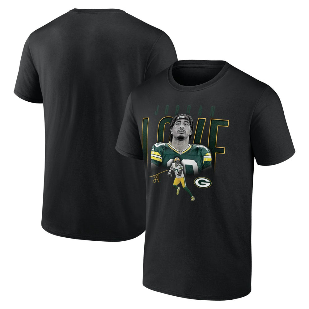 Green Bay Packers Jordan Love Humble Shadow Player T-Shirt | NFL New