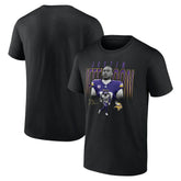 Minnesota Vikings Justin Jefferson Humble Shadow Player T-Shirt | NFL New