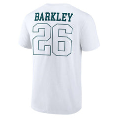 Philadelphia Eagles Saquon Barkley Tonal Name & Number T-Shirt | NFL Outlet
