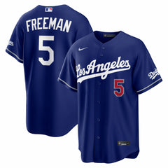 Freddie Freeman Los Angeles Dodgers Nike Alternate Stadium Jersey - MLB Jerseys