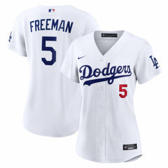 Freddie Freeman Los Angeles Dodgers Nike Women's Home Stadium Jersey - MLB Jerseys