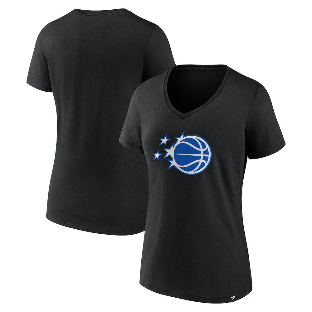 Black Orlando Magic Women's Essential V-Neck T-Shirt | NBA