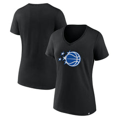 Black Orlando Magic Women's Essential V-Neck T-Shirt | NBA