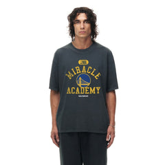 Heather Black Golden State Warriors Unisex Miracle Academy x NBA Collection Vintage Boxy T-shirt sale | NBA