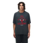 Heather Black Chicago Bulls Unisex Miracle Academy x NBA Collection Vintage Boxy T-shirt sale | NBA