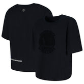 Black Golden State Warriors Protege Eco-Poly Interlock Fashion Tonal T-Shirt sale | NBA