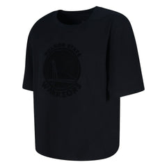 Black Golden State Warriors Protege Eco-Poly Interlock Fashion Tonal T-Shirt sale | NBA