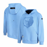 Light Blue Memphis Grizzlies Protege Eco-Poly Interlock Fashion Tonal Hoodie | NBA