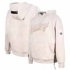 Cream Phoenix Suns Protege Eco-Friendly Functional Suede Fashion Tonal Hoodie | NBA